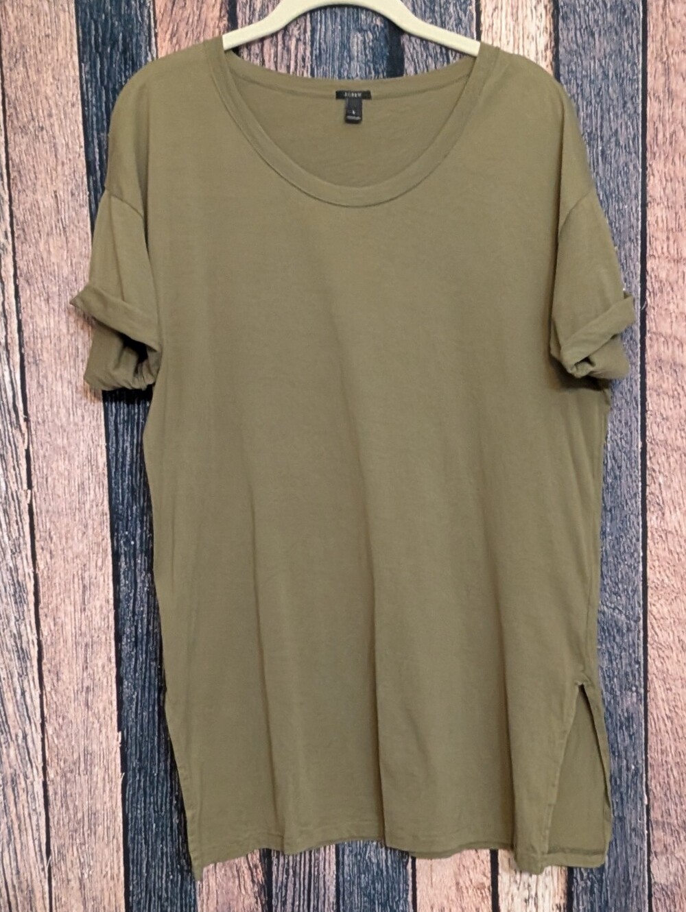 J. Crew Rolled Sleeve Tee
